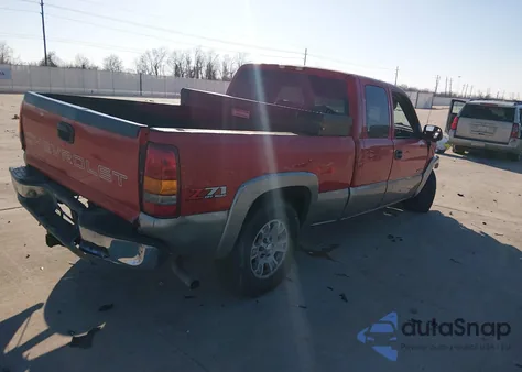 2002 Chevrolet Silverado 1500 Ls z USA, uszkodzony, nr VIN 2GCEK19T621161883